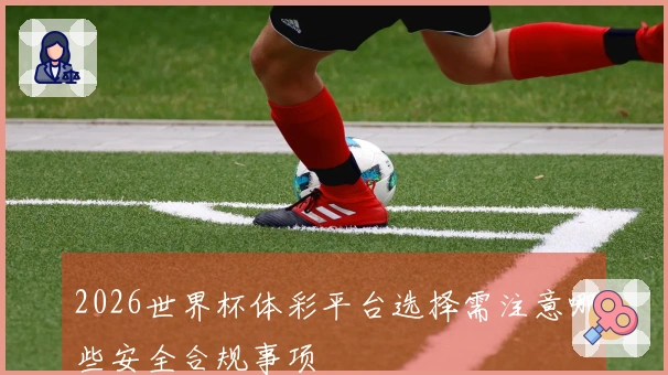 2026世界杯体彩平台选择需注意哪些安全合规事项